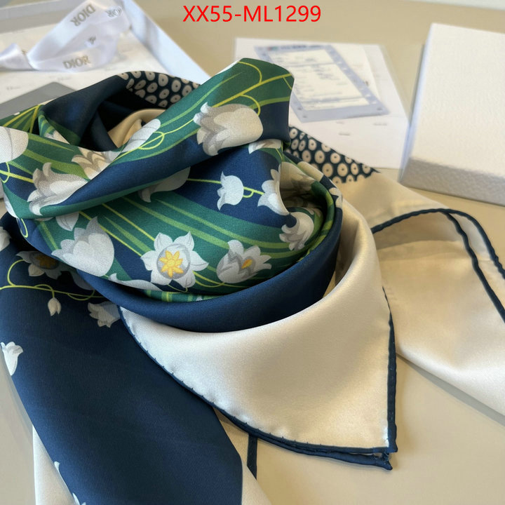 Scarf-Dior fake high quality ID: ML1299 $: 55USD