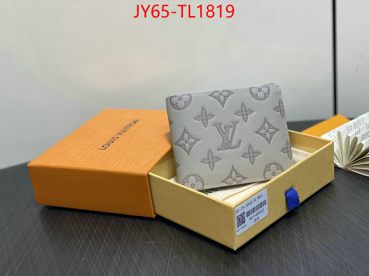 LV Bags(TOP)-Wallet new designer replica ID: TL1819 $: 65USD,