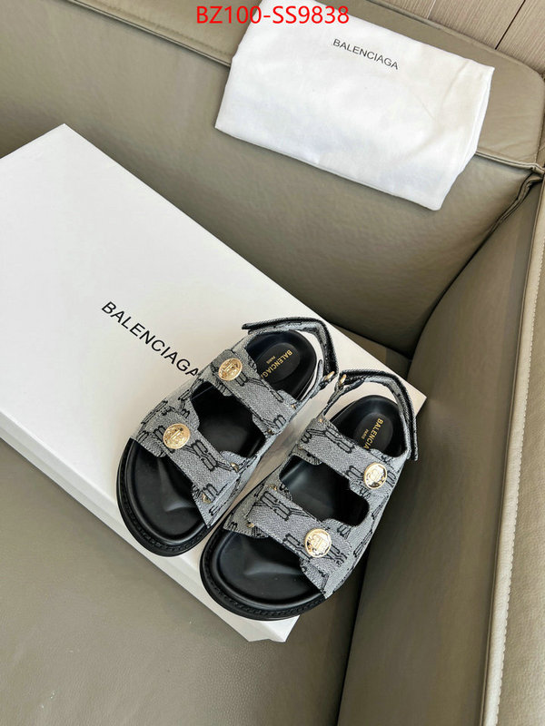 Women Shoes-Balenciaga exclusive cheap ID: SS9838 $: 100USD