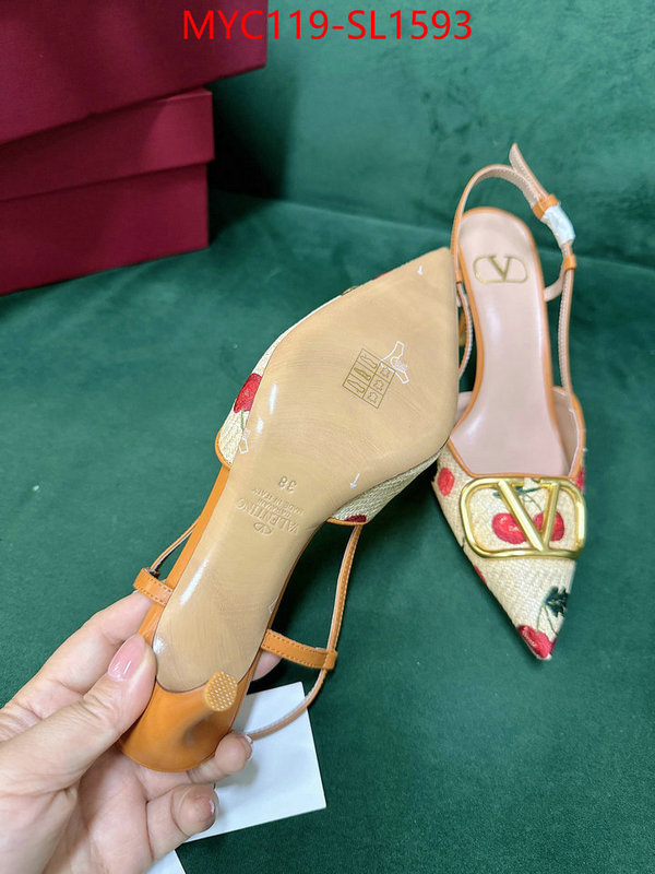 Women Shoes-Valentino designer fake ID: SL1593 $: 119USD