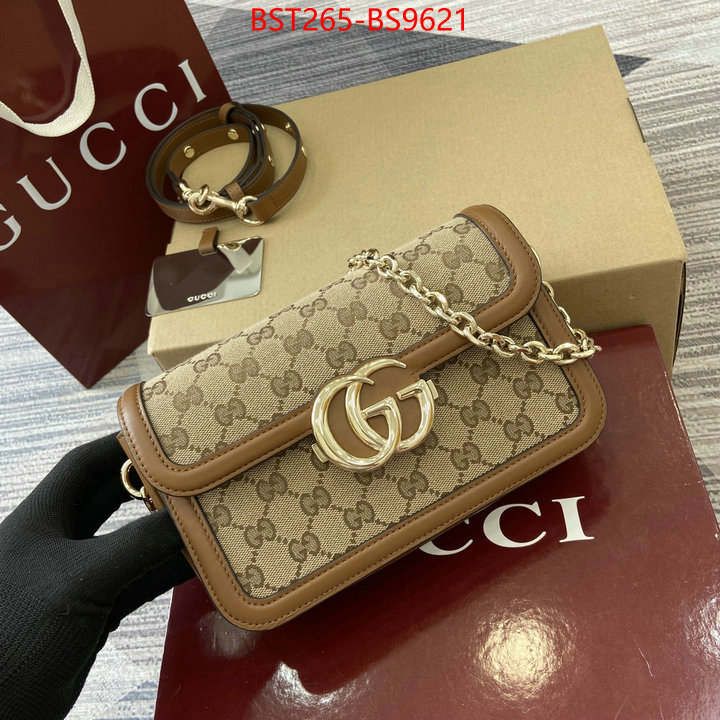 Gucci Bags(TOP)-Crossbody- what best replica sellers ID: BS9621 $: 265USD,