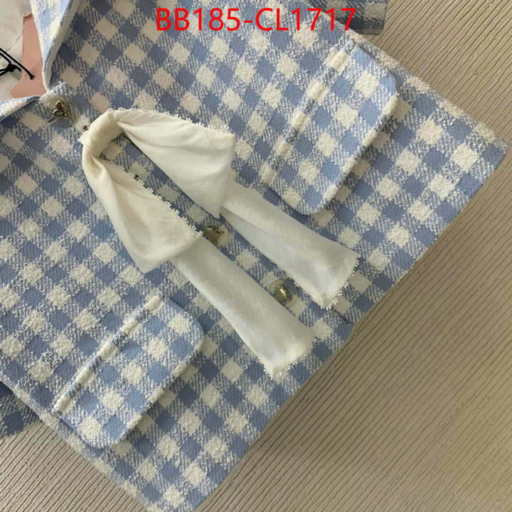 Clothing-MIU MIU replica 1:1 ID: CL1717 $: 185USD-shoes yupoo Clothing-MIU MIU replica 1:1 ID: CL1717 $: 185USD