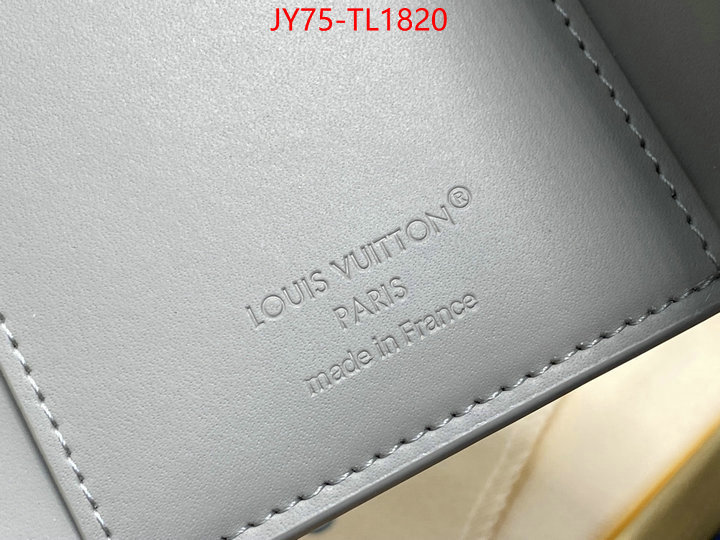 LV Bags(TOP)-Wallet hot sale ID: TL1820 $: 75USD,