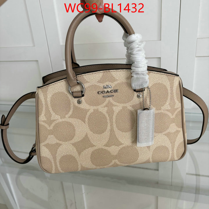 Coach Bags(4A)-Handbag- high quality 1:1 replica ID: BL1432 $: 99USD,