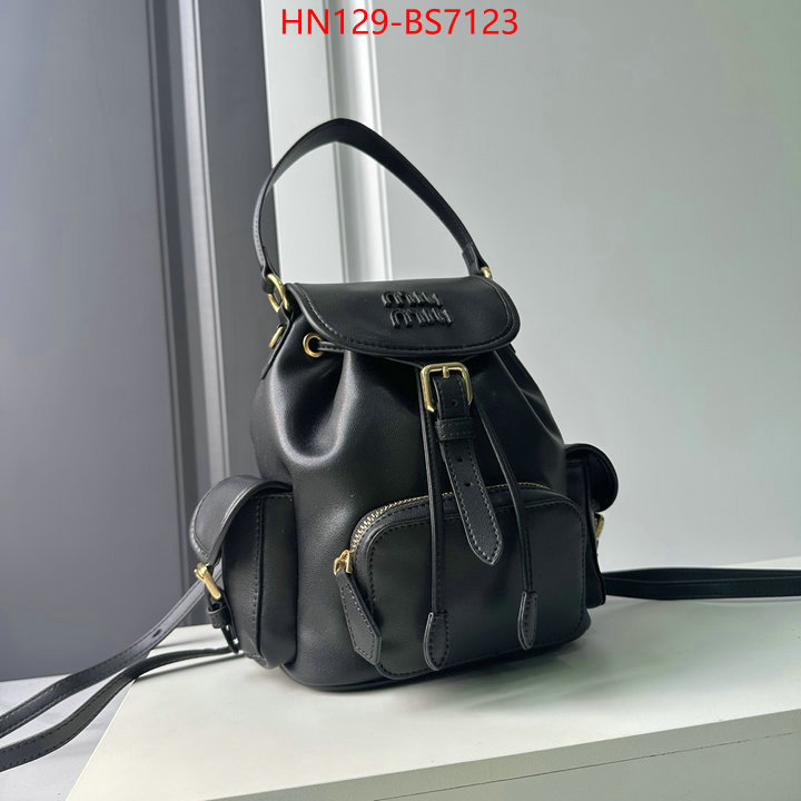 Miu Miu Bags(4A)-Backpack- aaaaa ID: BS7123