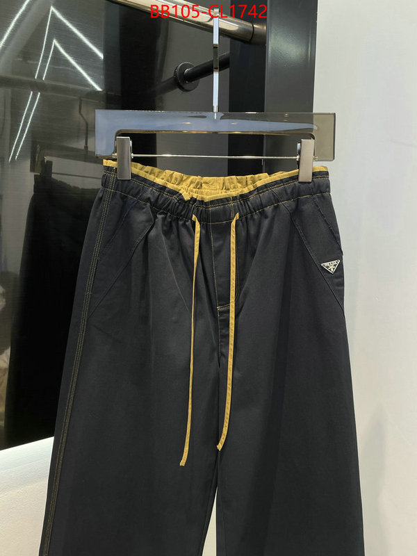 Clothing-Prada wholesale 2024 replica ID: CL1742 $: 105USD