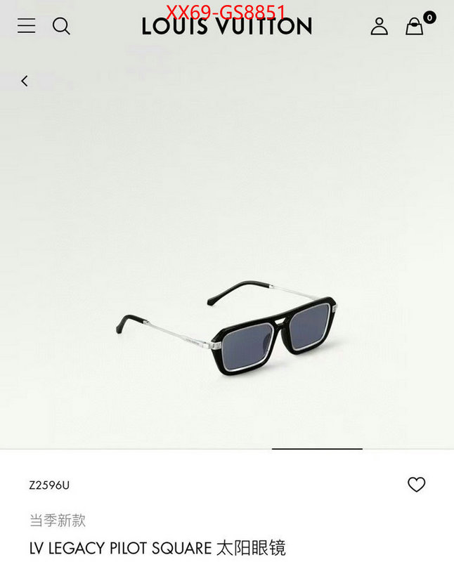 Glasses-LV highest product quality ID: GS8851 $: 69USD