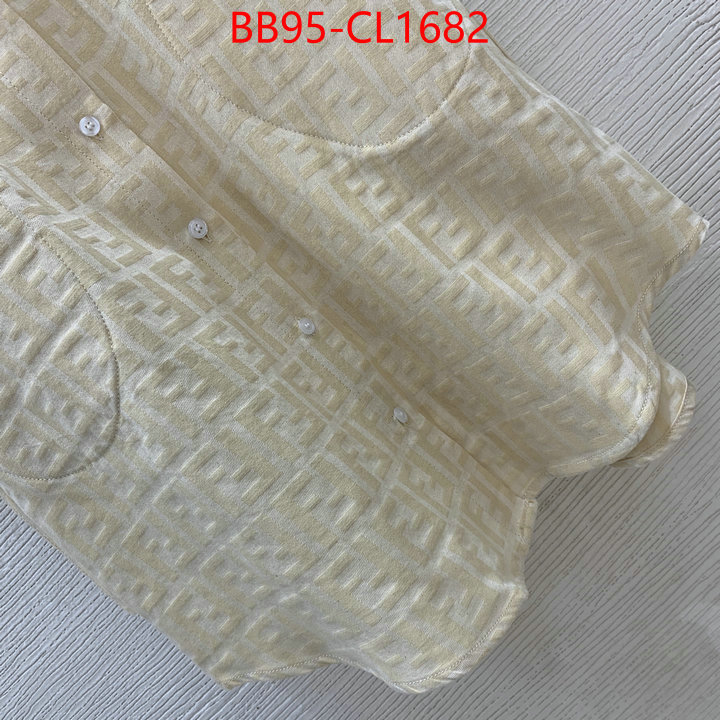 Clothing-Fendi high quality customize ID: CL1682 $: 95USD