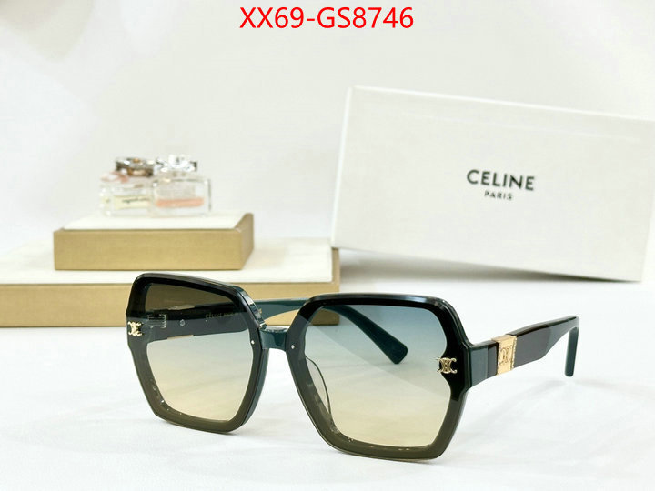 Glasses-CELINE top designer replica ID: GS8746 $: 69USD