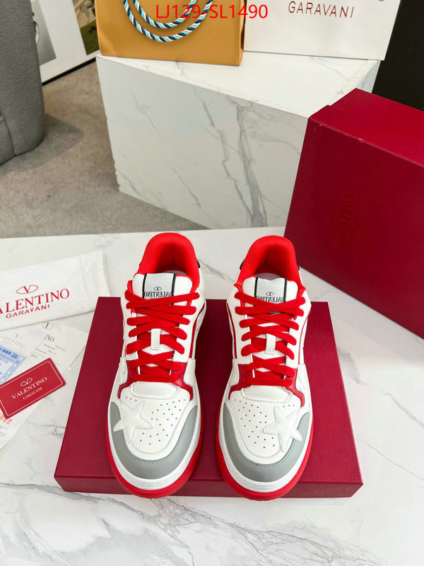 Men Shoes-Valentino mirror quality ID: SL1490 $: 129USD