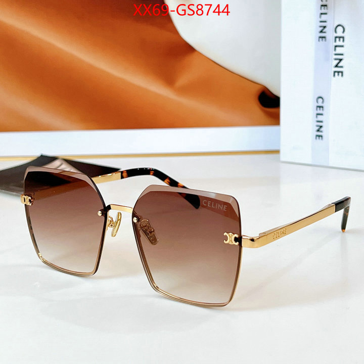 Glasses-CELINE luxury cheap ID: GS8744 $: 69USD