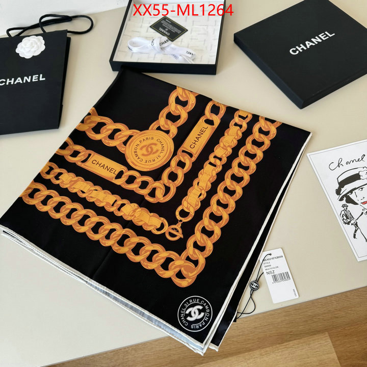 Scarf-Chanel where can i buy the best quality ID: ML1264 $: 55USD