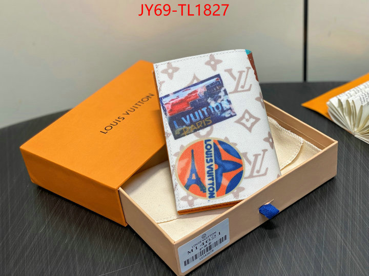 LV Bags(TOP)-Wallet replica online ID: TL1827 $: 69USD,