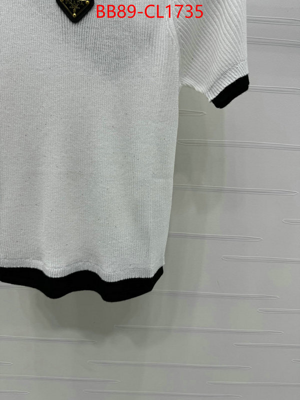 Clothing-Prada new designer replica ID: CL1735 $: 89USD