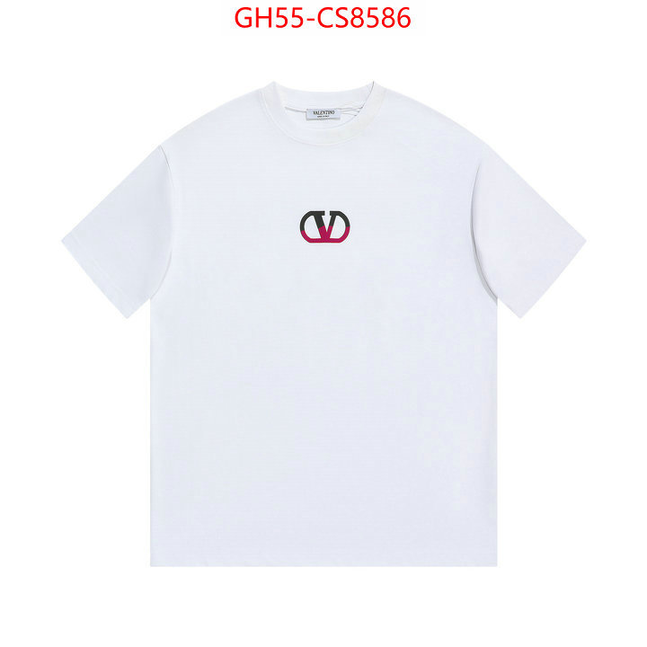 Clothing-Valentino top quality replica ID: CS8586 $: 55USD