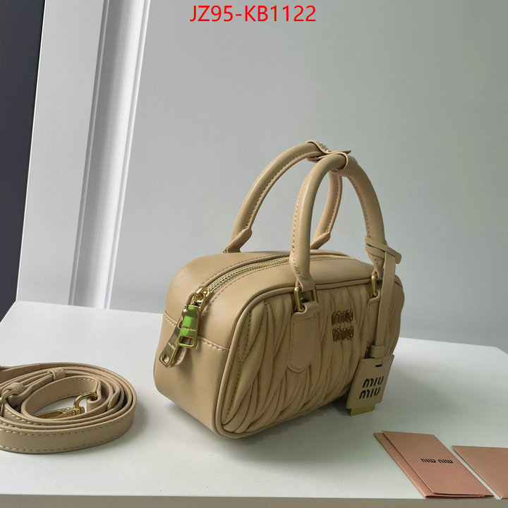 Miu Miu Bags(4A)-Handbag- 2024 replica wholesale cheap sales online ID: KB1122 $: 95USD,