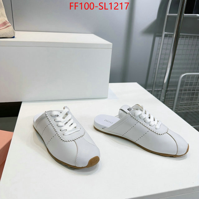 Women Shoes-Miu Miu designer 1:1 replica ID: SL1217 $: 100USD