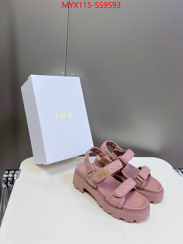 Women Shoes-Dior knockoff highest quality ID: SS9593 $: 115USD
