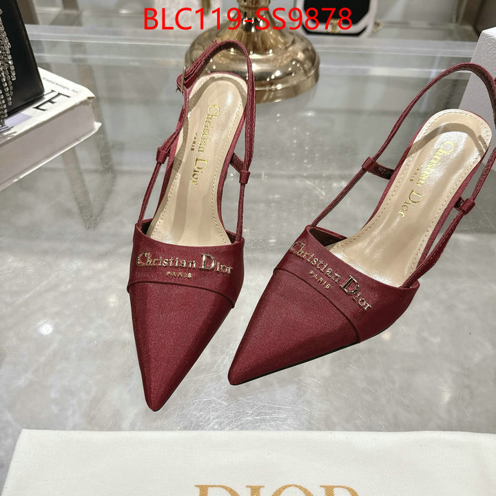 Women Shoes-Dior wholesale china ID: SS9878 $: 119USD-shoes yupoo Women Shoes-Dior wholesale china ID: SS9878 $: 119USD