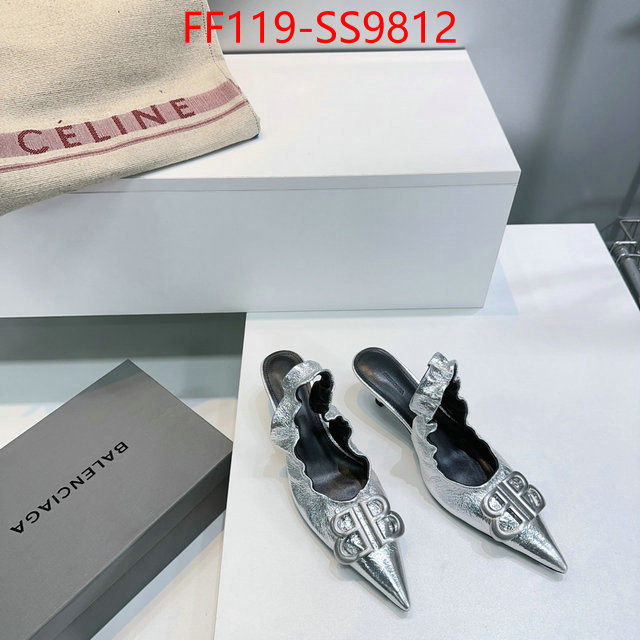 Women Shoes-Balenciaga replica 1:1 high quality ID: SS9812 $: 119USD
