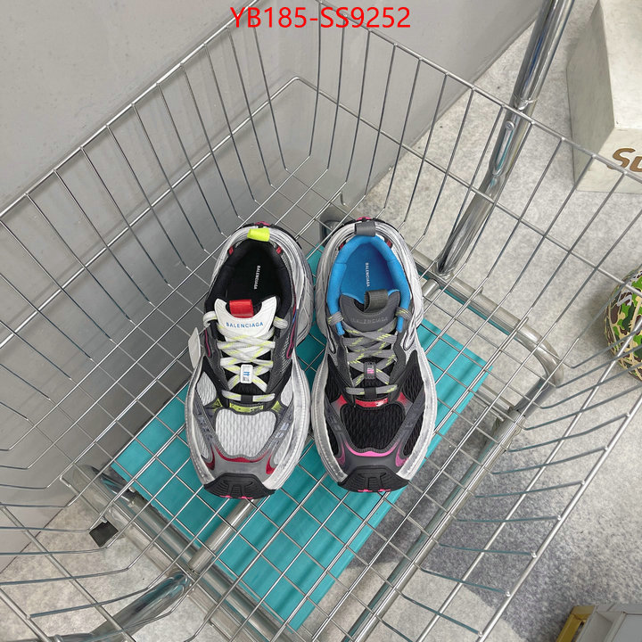 Men Shoes-Balenciaga top quality fake ID: SS9252 $: 185USD