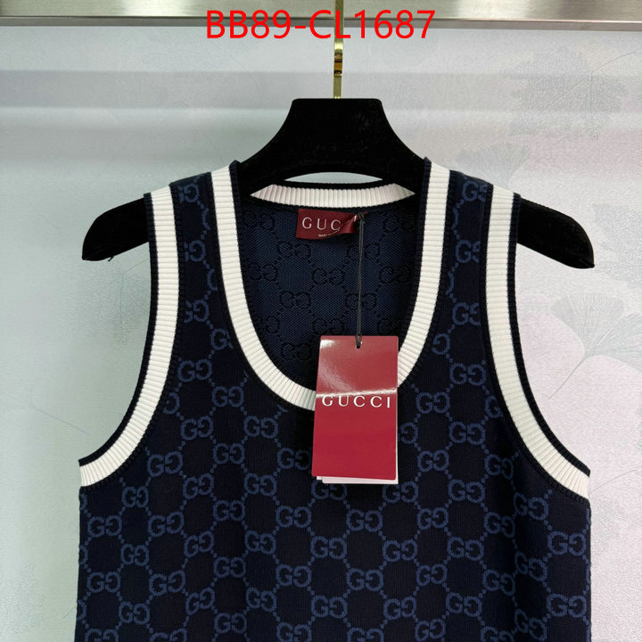 Clothing-Gucci perfect ID: CL1687 $: 89USD