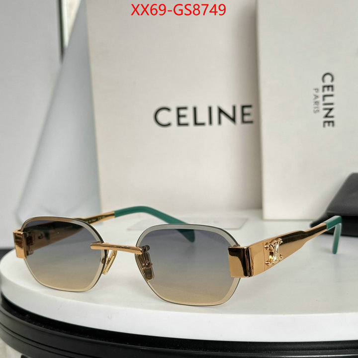 Glasses-CELINE perfect replica ID: GS8749 $: 69USD