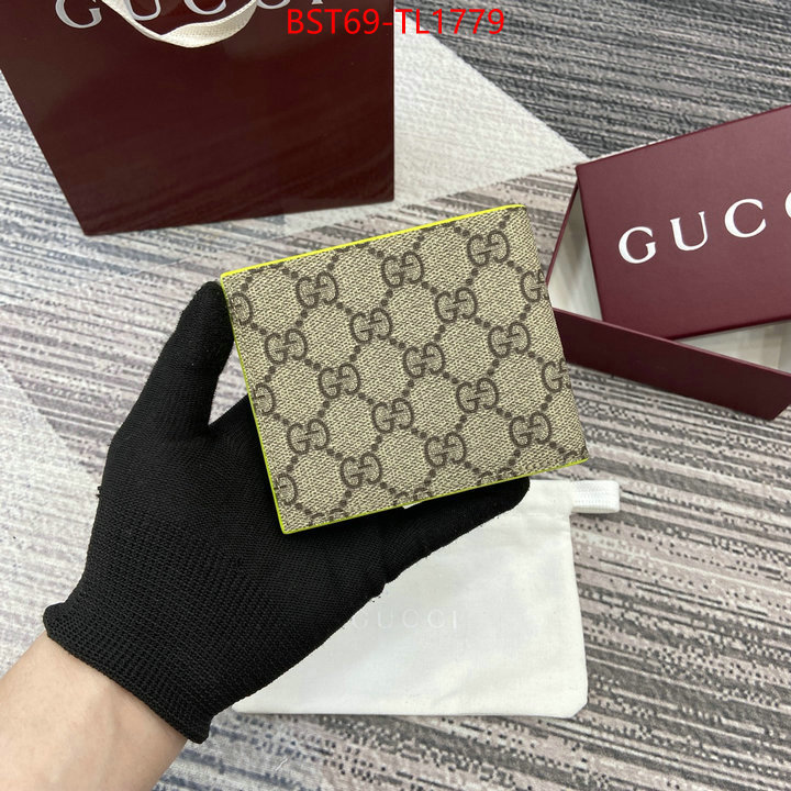 Gucci Bags(TOP)-Wallet- 2024 replica ID: TL1779 $: 69USD,