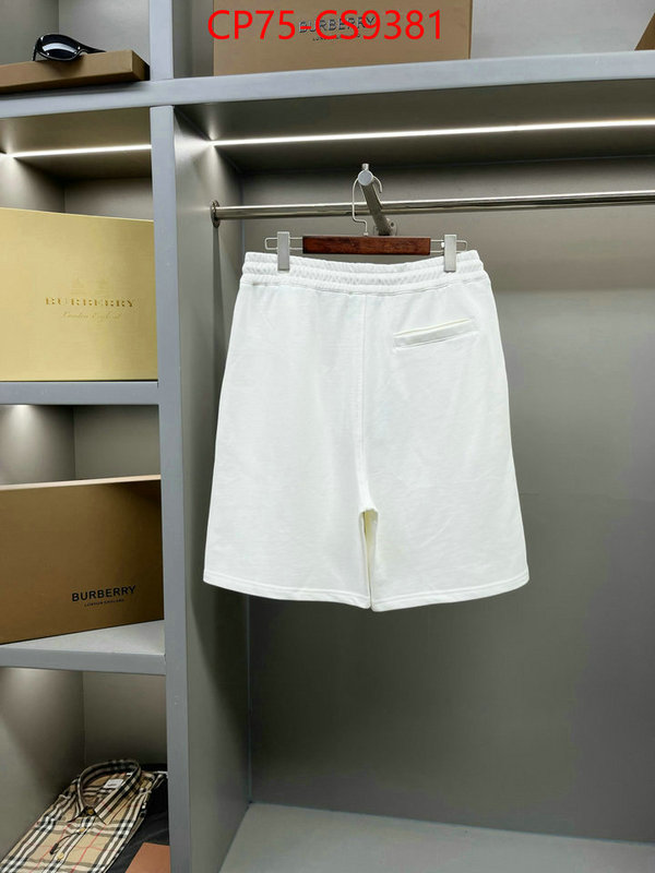 Clothing-Burberry replicas buy special ID: CS9381 $: 75USD