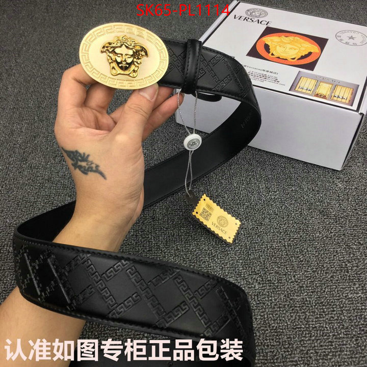 Belts-Versace highest quality replica ID: PL1114 $: 65USD
