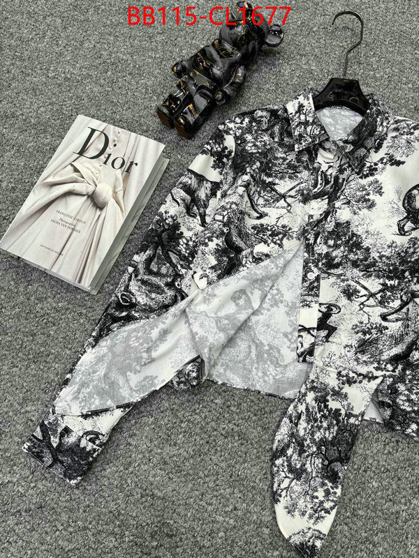 Clothing-Dior high quality replica designer ID: CL1677 $: 115USD