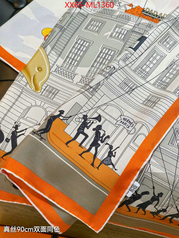 Scarf-Hermes online from china designer ID: ML1360 $: 69USD