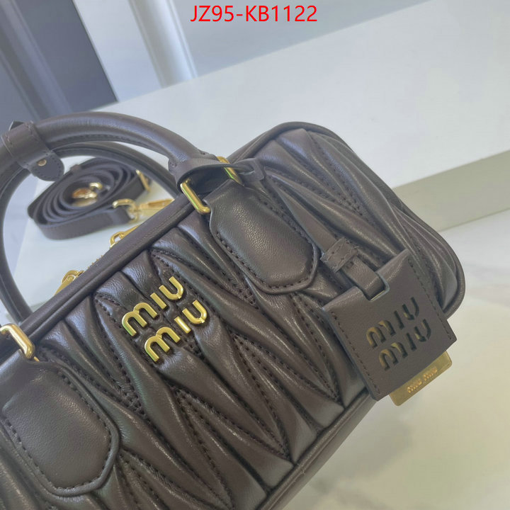 Miu Miu Bags(4A)-Handbag- 2024 replica wholesale cheap sales online ID: KB1122 $: 95USD,