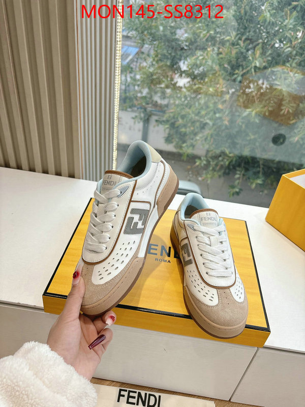Women Shoes-Fendi shop cheap high quality 1:1 replica ID: SS8312 $: 145USD