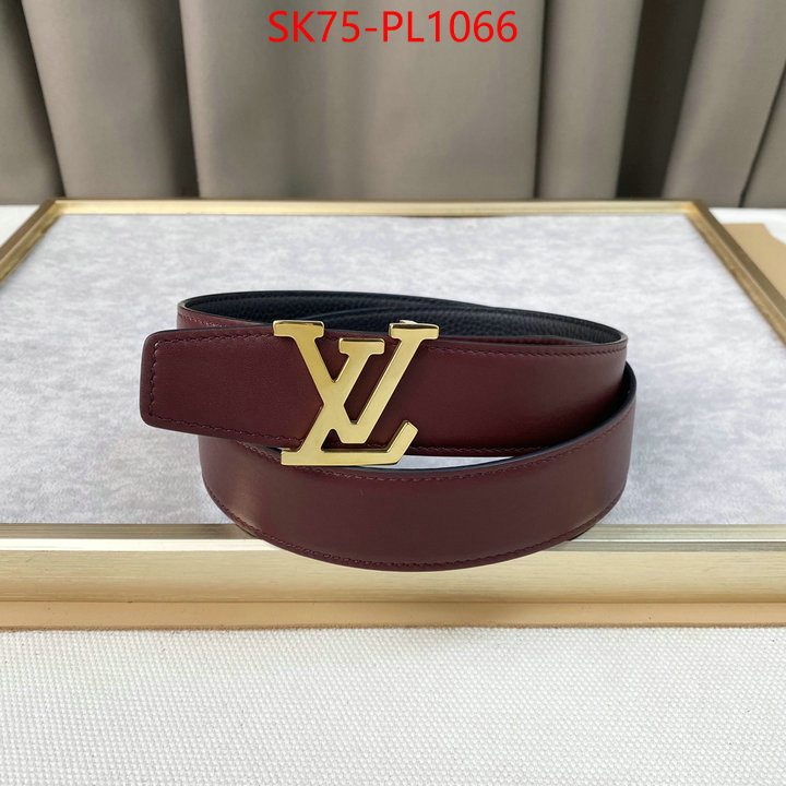 Belts-LV high quality designer ID: PL1066 $: 75USD