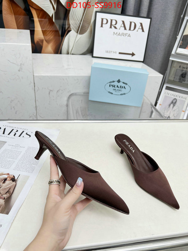 Women Shoes-Prada best fake ID: SS9916 $: 105USD