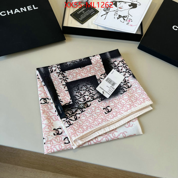 Scarf-Chanel fake cheap best online ID: ML1262 $: 55USD