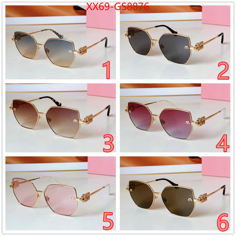 Glasses-Miu Miu the quality replica ID: GS8876 $: 69USD