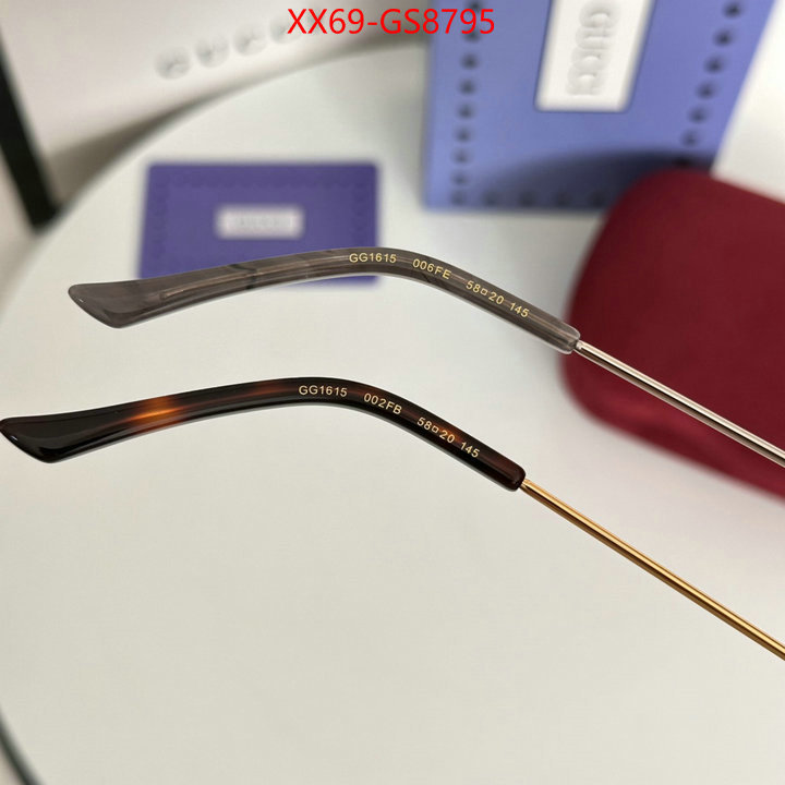 Glasses-Gucci first copy ID: GS8795 $: 69USD