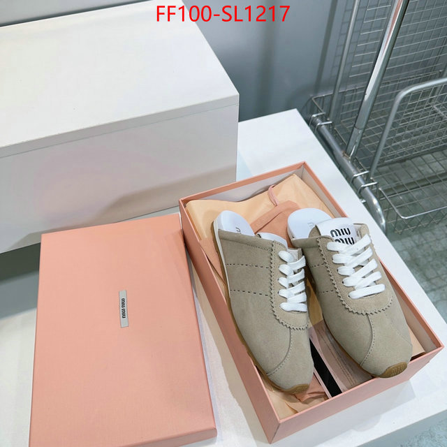 Women Shoes-Miu Miu designer 1:1 replica ID: SL1217 $: 100USD