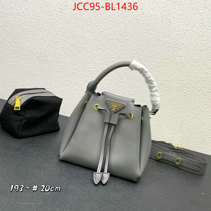 Prada Bags(TOP)-bucket bag designer fake ID: BL1436 $: 95USD,