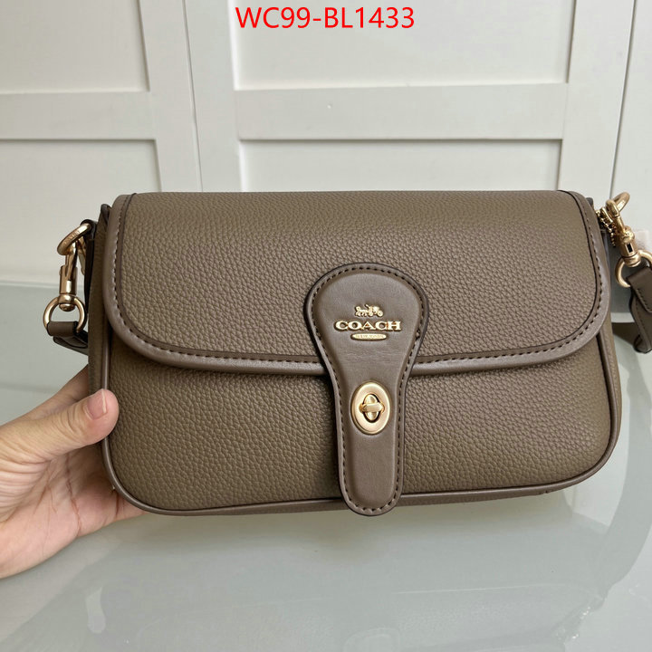 Coach Bags(4A)-Crossbody- high quality replica ID: BL1433 $: 99USD,