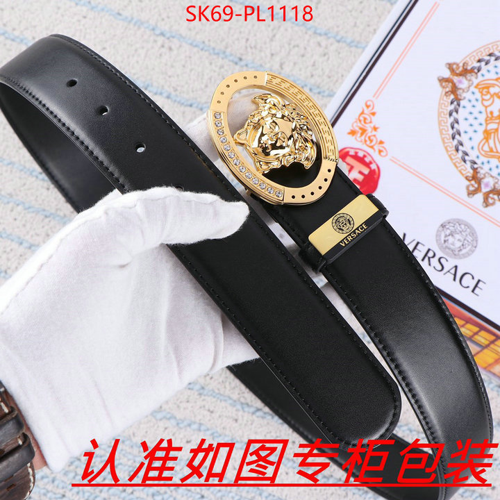 Belts-Versace luxury cheap ID: PL1118 $: 69USD