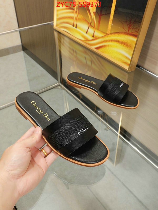 Women Shoes-Dior luxury fake ID: SS9373 $: 75USD