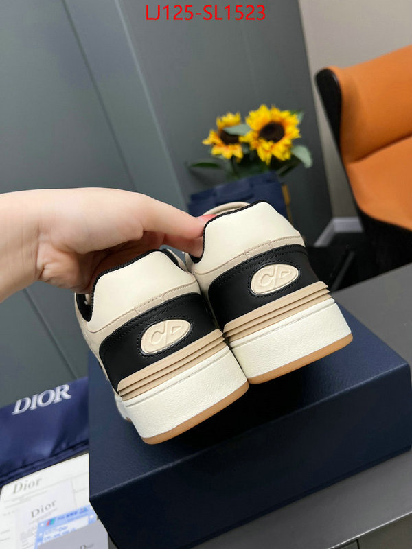 Men shoes-Dior copy aaaaa ID: SL1523 $: 125USD