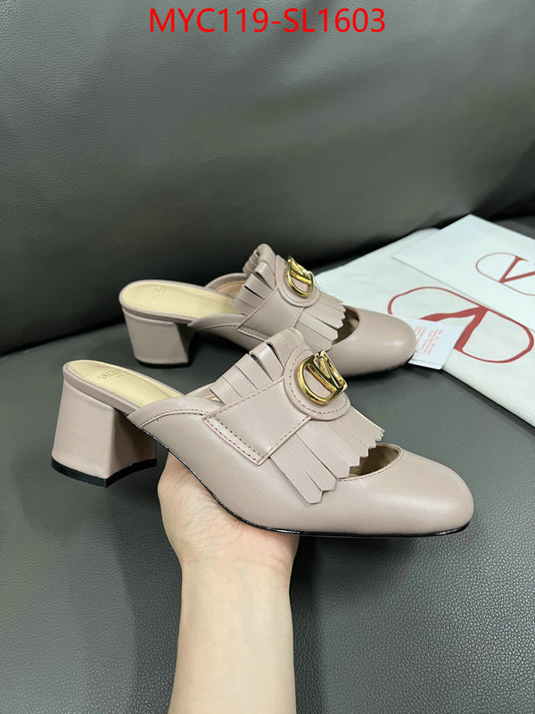 Women Shoes-Valentino replica aaaaa designer ID: SL1603 $: 119USD