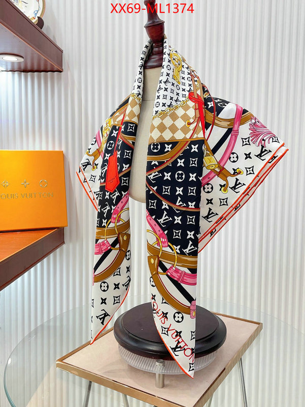 Scarf-LV fashion designer ID: ML1374 $: 69USD