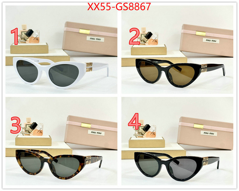 Glasses-Miu Miu online sale ID: GS8867 $: 55USD