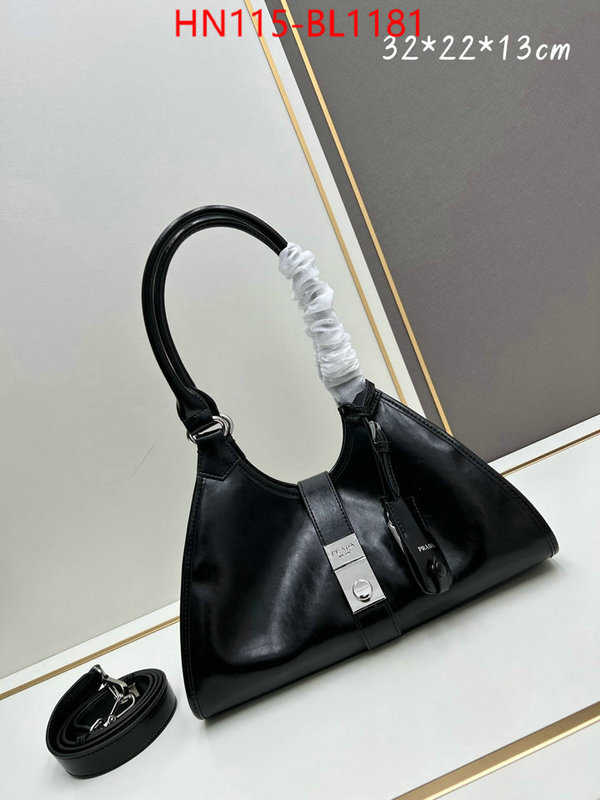 Prada Bags(4A)-Handbag- 2024 replica ID: BL1181 $: 115USD,