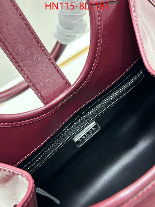 Prada Bags(4A)-Handbag- 2024 replica ID: BL1181 $: 115USD,